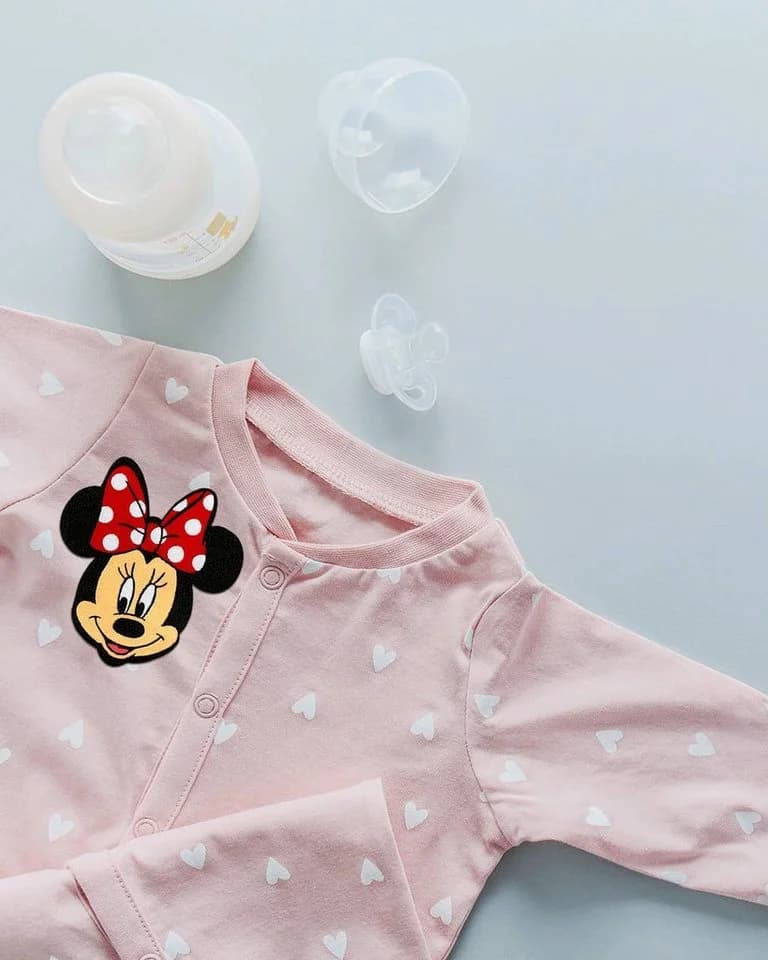 Disney Minnie Mouse Aufnäher Bügelbild Polyester Kinder - Bild 4