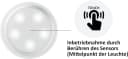 Provance 3er LED Nachtlicht mit Touch Sensor & 3M Kleber Bild 1