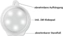 Provance 3er LED Nachtlicht mit Touch Sensor & 3M Kleber Bild 3