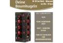 LS-LebenStil Weihnachtsbaumkugel 18-20er Set Glas Rot Ochsenblut 6cm Bild 1