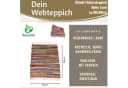 LS-LebenStil Fleckerlteppich Dehli Bunt Handgewebt Baumwolle Bild 1