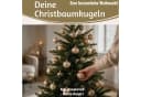 LS-LebenStil Weihnachtsbaumkugel 12er Set 6cm Kunststoff Beige Bild 3