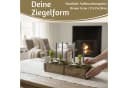 LS-LebenStil Kiste IB Laursen Holz Ziegelform 57cm Unika Braun 2-fach Aufbewahrungsbox Bild 3