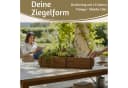 LS-LebenStil Kiste IB Laursen Holz Ziegelform 57cm Unika Braun 2-fach Aufbewahrungsbox Bild 4