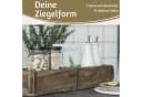 LS-LebenStil Kiste IB Laursen Holz Ziegelform 57cm Unika Braun 2-fach Aufbewahrungsbox Bild 5