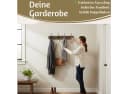 LS-LebenStil Wandgarderobe Teak Holz 60cm 4/8 Haken Braun Bild 3