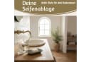LS-LebenStil Seifenschale Emaille Grau 2-tlg. mit Ablauf Bild 3