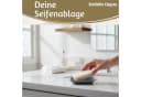 LS-LebenStil Seifenschale Emaille Grau 2-tlg. mit Ablauf Bild 4