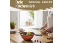 LS-LebenStil Faltbares Küchensieb Grau Flexibles Sieb mit Griff Bild 4
