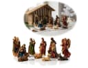 LS-LebenStil Krippenfigur 11-teiliges Set Handbemalt Polyresin Bild 2