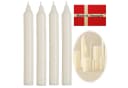 LS-LebenStil Tafelkerze Ribe Rustik 4er Set Elfenbein Bild 1
