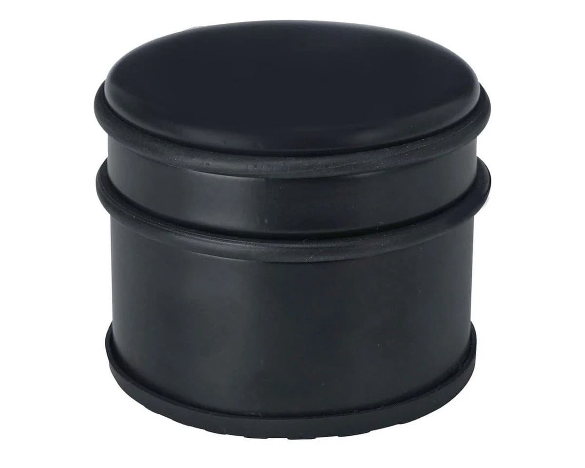 LS-LebenStil Türstopper Premium Schwarz Matt 9cm 1,1 kg