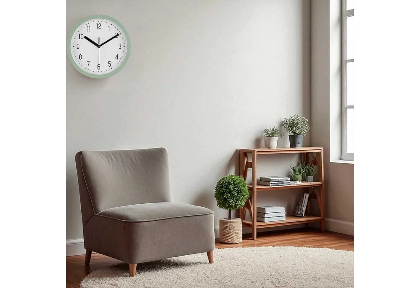 LS-LebenStil Wanduhr IB Laursen Retro Grün 20cm