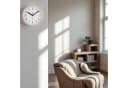 LS-LebenStil Wanduhr IB Laursen Nostalgische Küchenuhr Beige Retro Bild 1