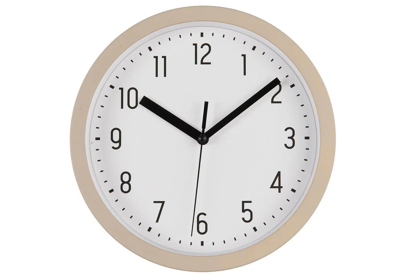 LS-LebenStil Wanduhr IB Laursen Nostalgische Küchenuhr Beige Retro - Bild 2