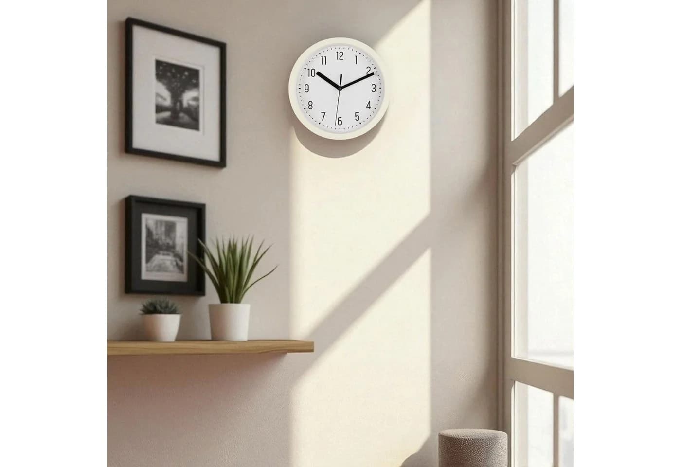 LS-LebenStil Wanduhr IB Laursen Retro Weiß 20cm - Bild 5