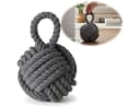 LS-LebenStil Bodentürstopper Malmö 23cm Grau Jute Bild 2