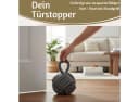 LS-LebenStil Bodentürstopper Malmö 23cm Grau Jute Bild 4