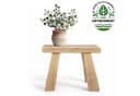 LS-LebenStil Blumenständer Pflanzenhocker Teakholz Braun Bild 2