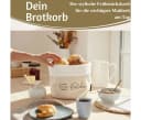 LS-LebenStil Brotkorb Baumwolle Rund Beige/Weiß Bild 5