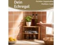 LS-LebenStil Eckregal Braun Holz Modern 3 Ablagen Bild 4