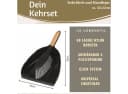 LS-LebenStil Kehrgarnitur Schwarz mit Click-System und Bambus-Griff Bild 1