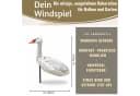 LS-LebenStil Windspiel Windgans Gertrude Wetterfeste Gartendeko Bild 1