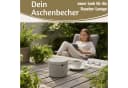 LS-LebenStil Windaschenbecher Grau mit Deckel Anker-Motiv Keramik Bild 5