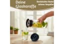 LS-LebenStil Wasserkaraffe 1L Borosilikatglas mit Sieb Bild 4