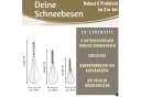 LS-LebenStil Schneebesen 3er Set Edelstahl 21-31cm Silber Bild 1