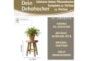 LS-LebenStil Blumenständer Teak Holz Rund Braun Bild 1