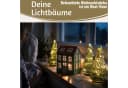 LS-LebenStil 3er Set LED Weihnachtsbäume Glas Grün mit Timer Bild 3