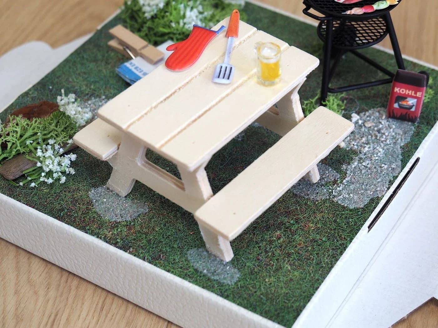 ZauberDeko Geschenkbox Geldgeschenk Verpackung Grillen - Bild 4