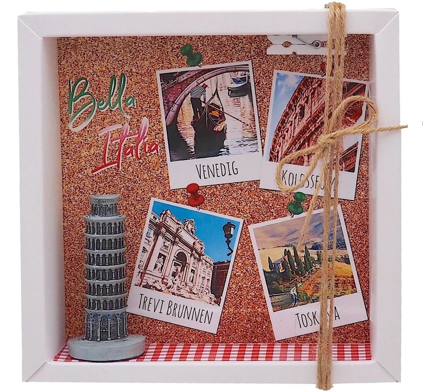 ZauberDeko Geschenkbox Geldgeschenk Italien Weiß - Bild 2