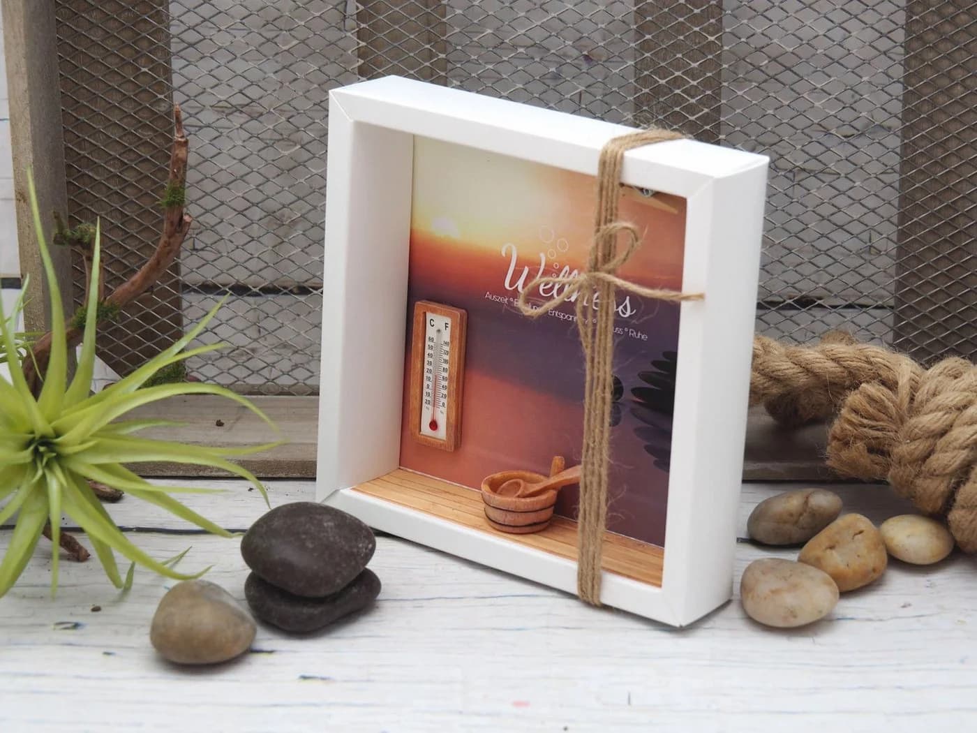 ZauberDeko Geschenkbox Geldgeschenk Weiß Transparent - Bild 3