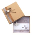 ZauberDeko Geschenkbox Geldgeschenk Verpackung Fisch Natur Taupe Bild 2