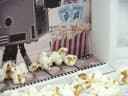 ZauberDeko Geschenkbox Geldgeschenk Verpackung Kino Popcorn Weiß/Rot Bild 3