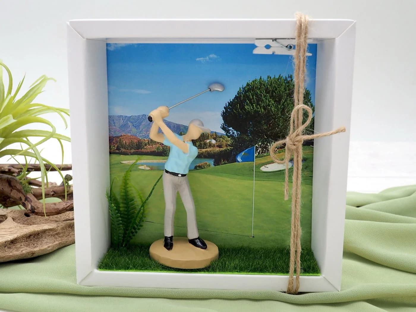 ZauberDeko Geldgeschenkbox Golf Mann Golfzubehör - Bild 4