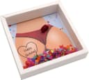 ZauberDeko Geschenkbox Geldgeschenk Beige Transparent Bild 4