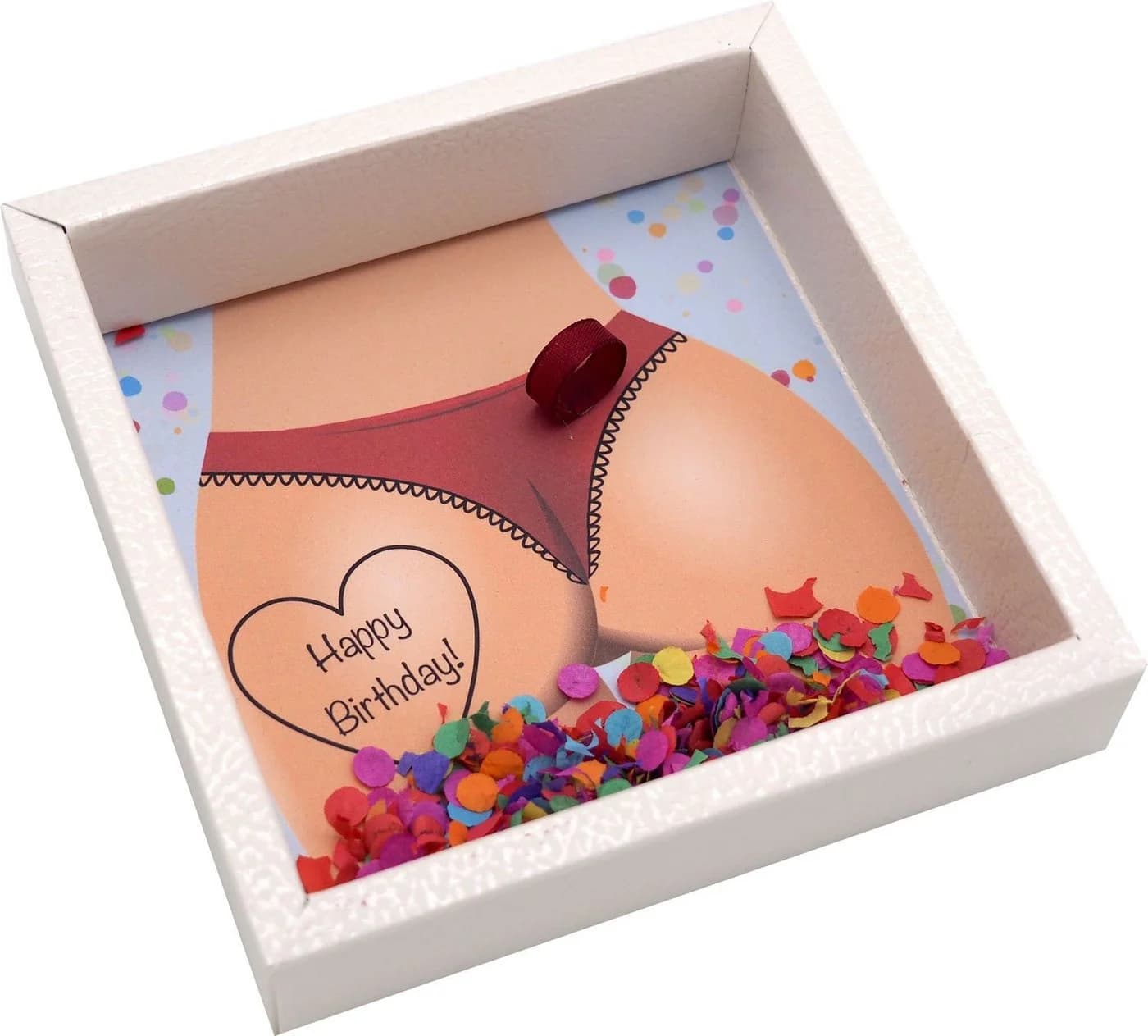 ZauberDeko Geschenkbox Geldgeschenk Beige Transparent - Bild 4