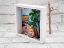 ZauberDeko Geschenkbox Geldgeschenk Ruhestand Weiß/Braun Bild 4