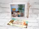 ZauberDeko Geschenkbox Geldgeschenk Weiß Transparent Ruhestand Bild 1