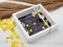 ZauberDeko Geschenkbox Geldgeschenk Goldhochzeit Weiß/Gold Bild 3