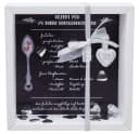 ZauberDeko Geschenkbox Silberhochzeit Weiß/Silber Bild 2