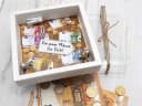 ZauberDeko Geschenkbox Geldgeschenk Verpackung Weiß Transparent Bild 1