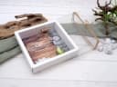 ZauberDeko Geschenkbox Geldgeschenk Weiß Braun Yoga Frosch Bild 5