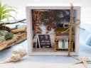 ZauberDeko Geschenkbox Strandurlaub Weiß Transparent Bild 1