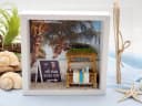 ZauberDeko Geschenkbox Strandurlaub Weiß Transparent Bild 3