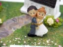 ZauberDeko Geldgeschenkbox Hochzeit Kirche Weiß Bunt Bild 3