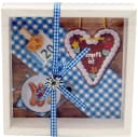 ZauberDeko Geldgeschenkbox Oktoberfest Beige/Blau Bild 2